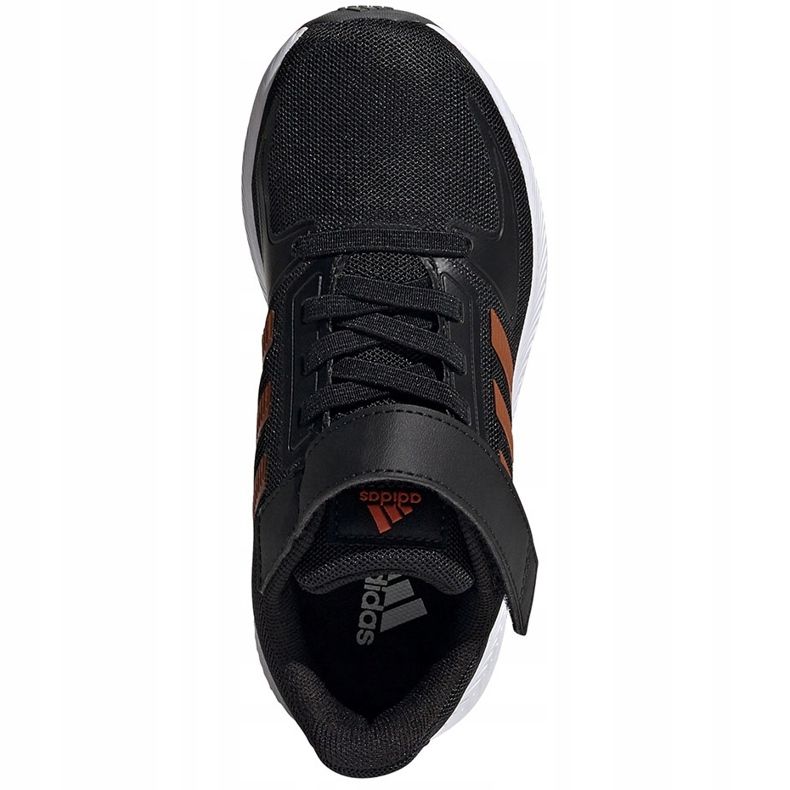 Dětské boty Adidas Runfalcon 2.0 černé a oranžové FZ0116 černý 1
