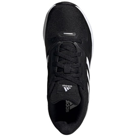 Dětské boty Adidas Runfalcon 2.0 K černé a bílé FY9495 černá 1