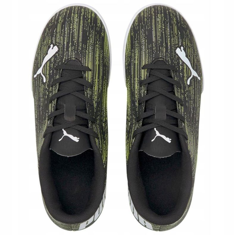 Kopačky Puma Ultra 4.2 It Junior černo-zeleno-bílé 106368 02 vícebarevný 1