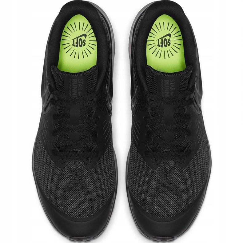 Černá dětská obuv Nike Star Runner AQ3542 003 černý 1