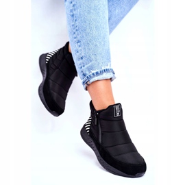 Dámské sportovní boty Big Star Black GG274470 bílý černý 3