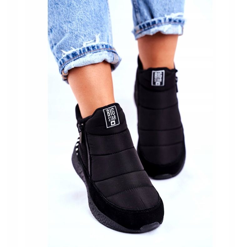 Dámské sportovní boty Big Star Black GG274470 bílý černý 2