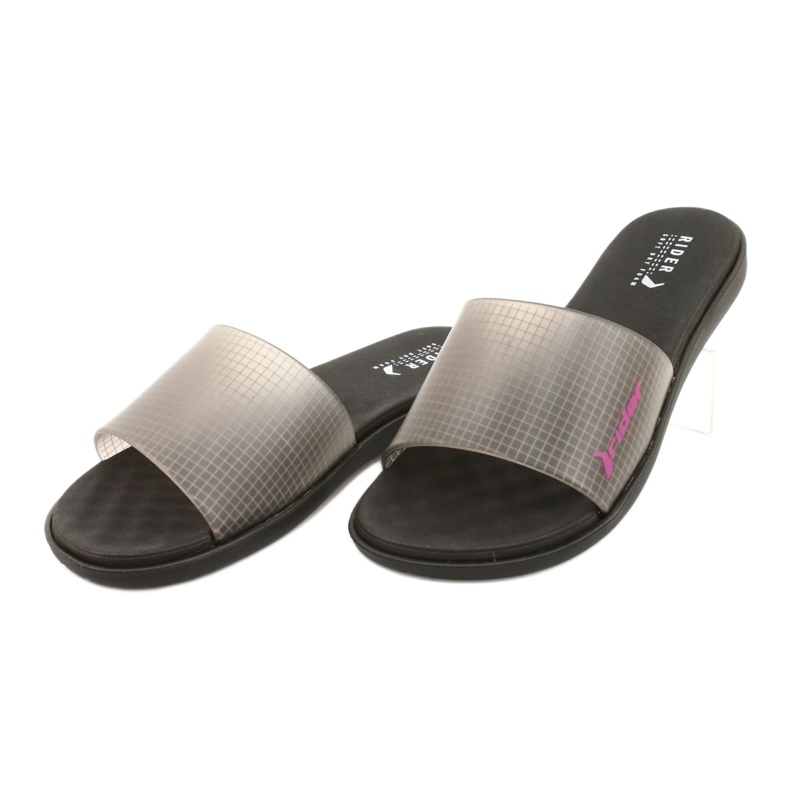 Dámské pantofle Vave FEM 82741 Rider černá černá 2