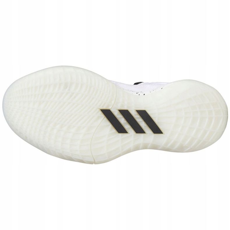 Basketbalové boty Adidas Harden Stepback 2 Jr FZ1545 bílá, bílá, černá bílý 2