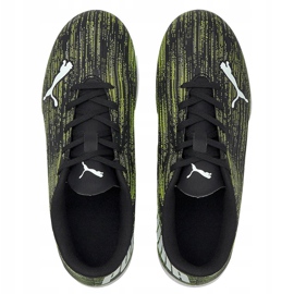 Dětské kopačky Puma Ultra 4.2 Tt Junior černo-zeleno-bílé 106367 02 černá 1