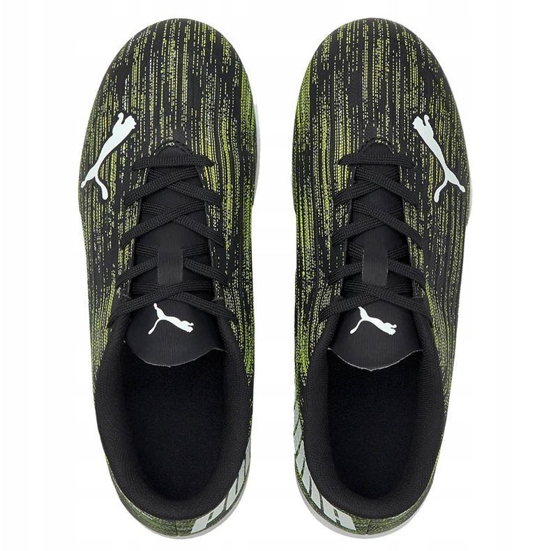 Dětské kopačky Puma Ultra 4.2 Tt Junior černo-zeleno-bílé 106367 02 černá 1