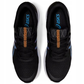 Pánské běžecké boty Asics Patriot 12 černé a modré 1011A823 004 černý modrý 1