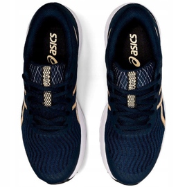 Dámská běžecká obuv Asics Patriot 12 námořnická modrá 1012A705 403 námořnická modř zlatý 1