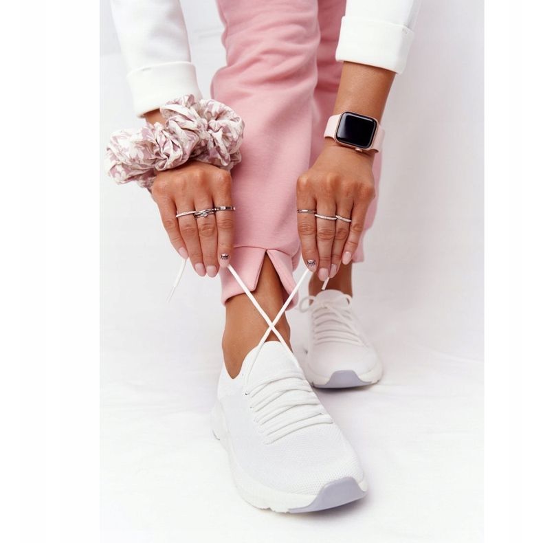 Dámské sportovní boty Big Star White DD274575 bílý 1