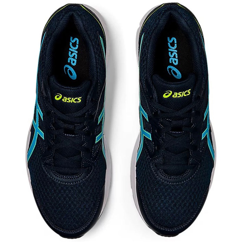 Pánské boty Asics Jolt 3 navy blue 1011B034 400 námořnická modř modrý zelený 1