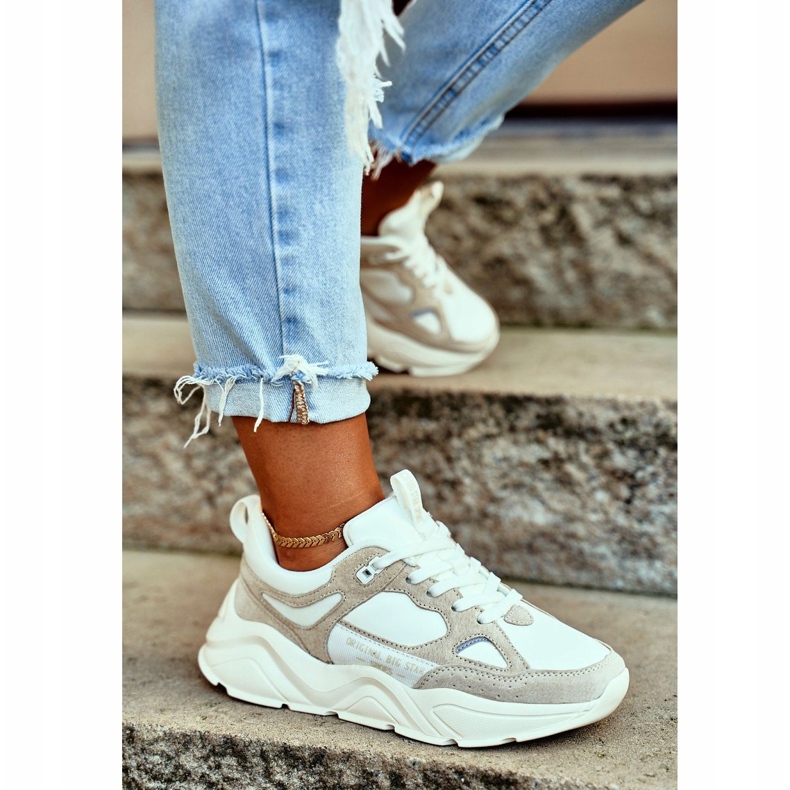 Dámská sportovní obuv Big Star GG274657 béžová béžový 1