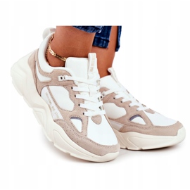 Dámská sportovní obuv Big Star GG274657 béžová béžový 2