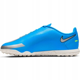Kopačky Nike Phantom Gt Club Tf Jr blue CK8483 400 modrý modrý 1
