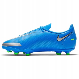 Kopačky Nike Phantom Gt Club FG / MG Jr blue CK8479 400 modrý modrý 1