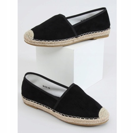 Černé dámské espadrilky M-515 Black černá 1 Černé dámské espadrilky M-515 Black černá 1