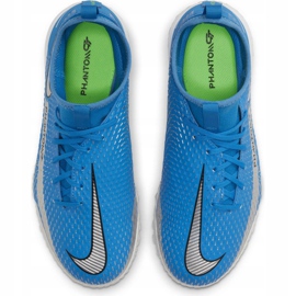 Kopačky Nike Phantom Gt Academy Df Tf Jr CW6695 400 modrý modrý 3