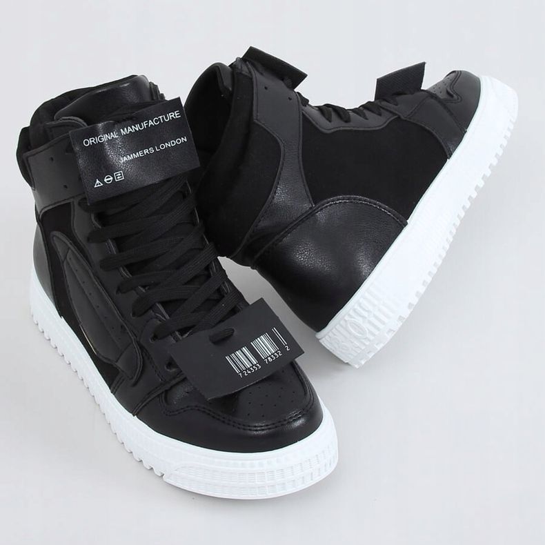 Černé tenisky LA139P černé černá 1