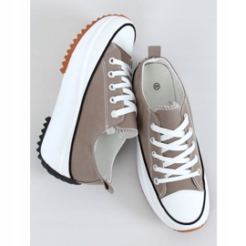 Designová podrážka tenisek v khaki VL137P Green zelená 1