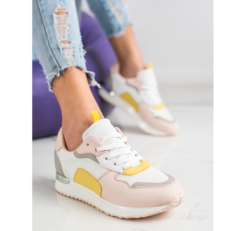 SHELOVET Lehké stylové tenisky vícebarevný 1