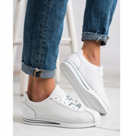 SHELOVET Prolamované tenisky Super bílý 1