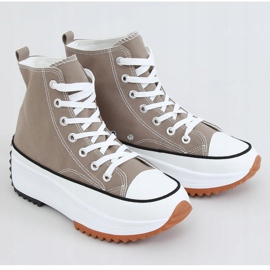 Návrhářská podrážka tenisek v khaki VL135P Green zelená 1