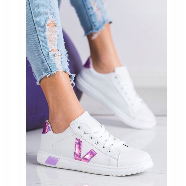 SHELOVET Jarní sportovní obuv bílý 2