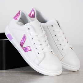 SHELOVET Jarní sportovní obuv bílý 1