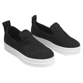Love Slip On SK73 černé nazouvací tenisky černý 1