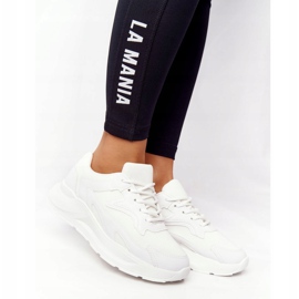 FB2 Dámské tenisky na velké podrážce bílé bludy bílý 1