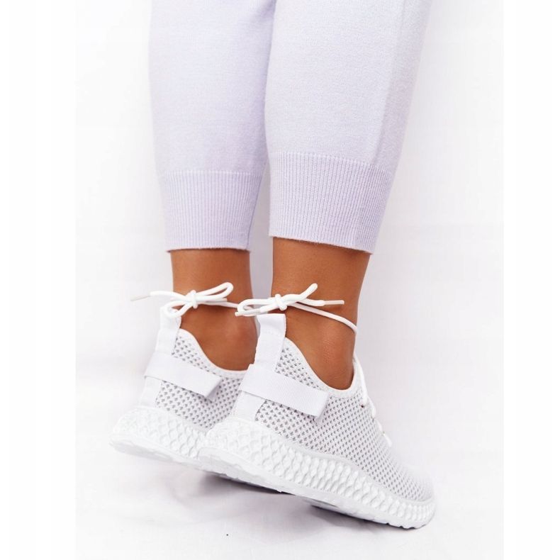 PS1 Dámská nazouvací běžecká sportovní obuv bílý 2 PS1 Dámská nazouvací běžecká sportovní obuv bílý 2