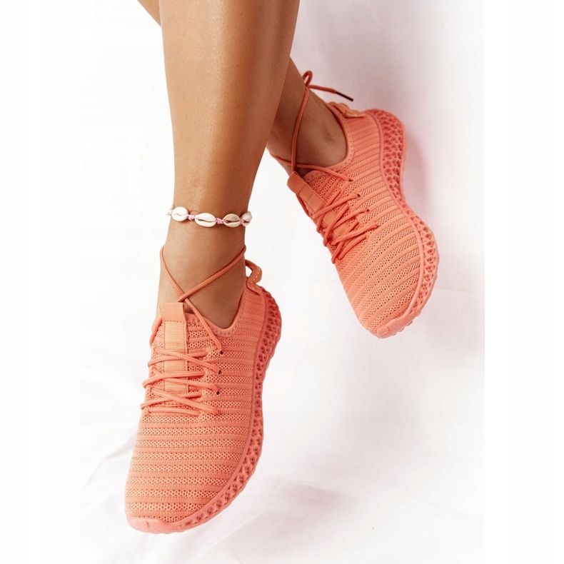 PS1 Dámská sportovní obuv Slip-on Coral Do It pomerančový růžový 1
