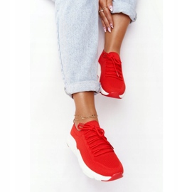 Dámské sportovní boty Nazouvací Big Star DD274580 červená červené 1