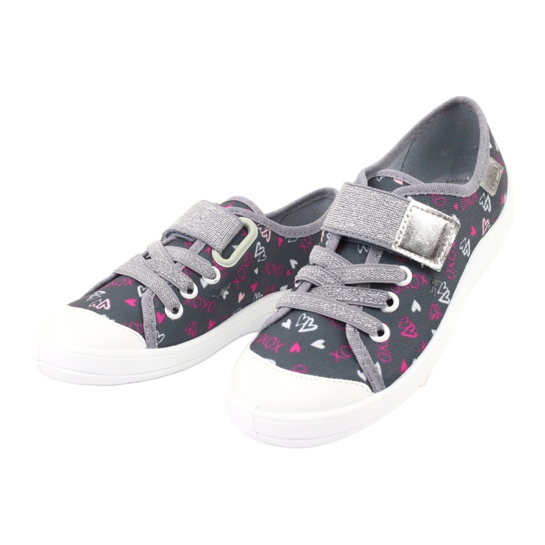 Dětská obuv Befado 251Q138 růžový šedá 3