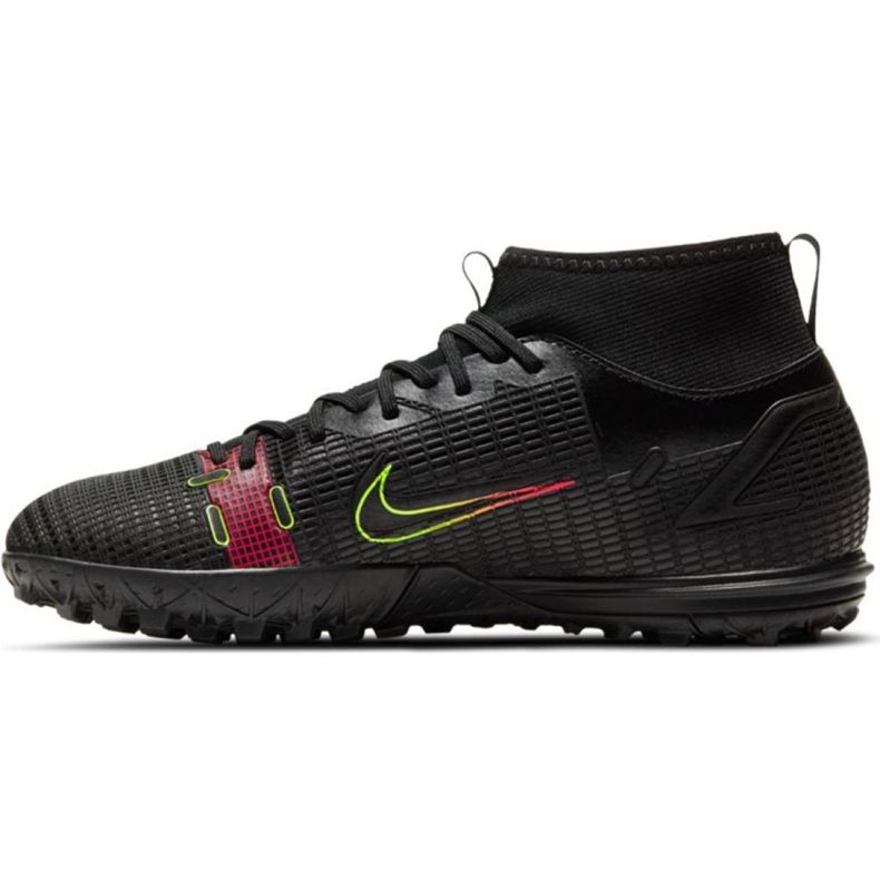 Kopačky Nike Mercurial Superfly 8 Academy Tf Jr CV0789 090 vícebarevný černý 2