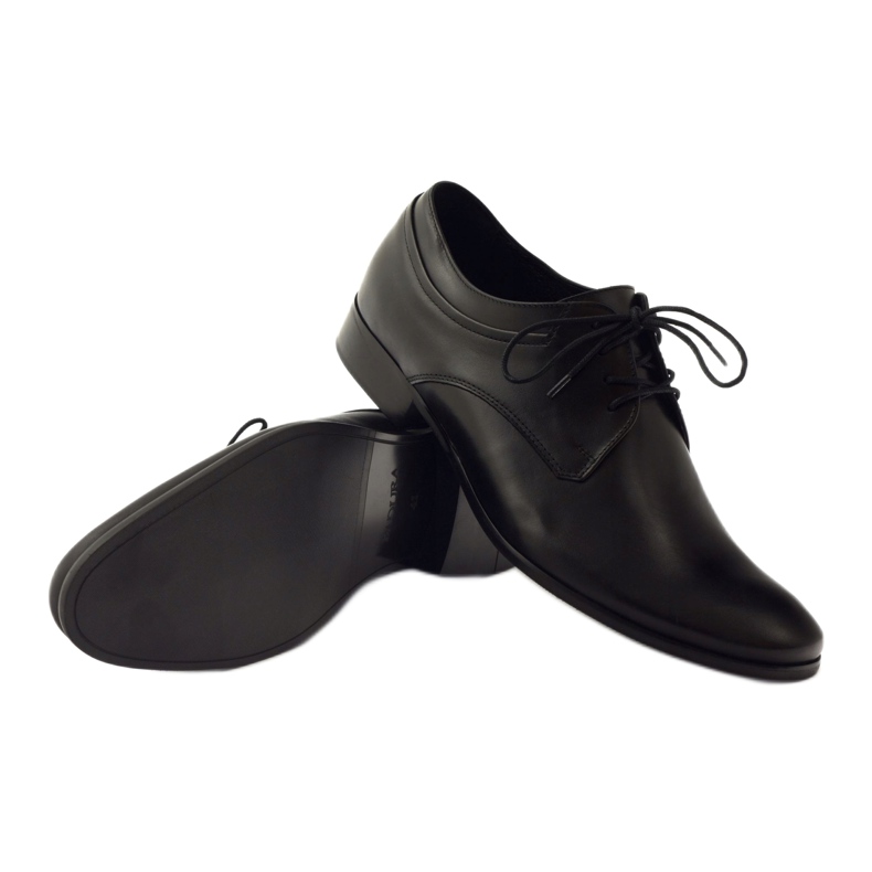 Badura Classic Leather Black Formal Shoes 7549 černý 3