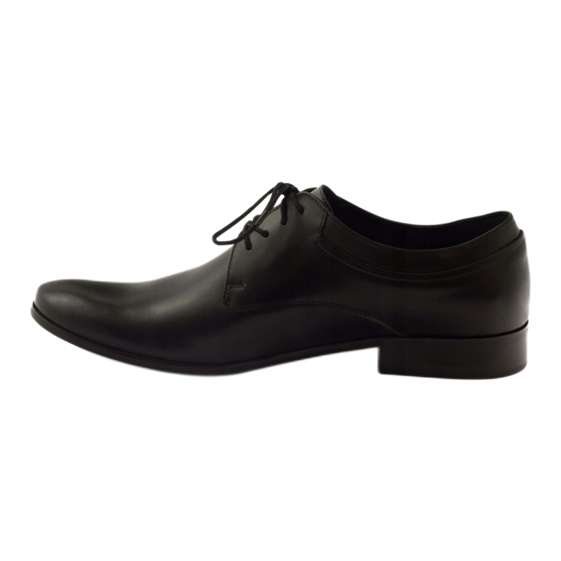 Badura Classic Leather Black Formal Shoes 7549 černý 2