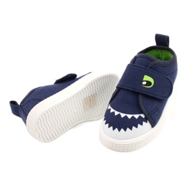 News Crocodile Children's Sneakers 21DZ26-3923 Navy modrý modrý 3