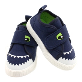 News Crocodile Children's Sneakers 21DZ26-3923 Navy modrý modrý 5