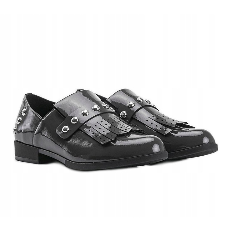 Šedé dámské nazouvací boty Cassidy šedá 1