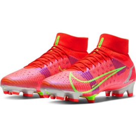 Kopačky Nike Mercurial Superfly 8 Pro Fg M CV0961 600 červené červené 1