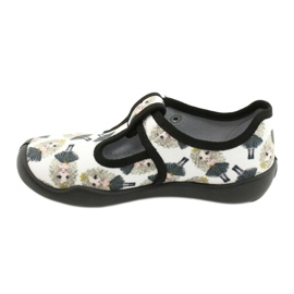 Befado dětské boty blanka princezna 115X007 černý ecru 2