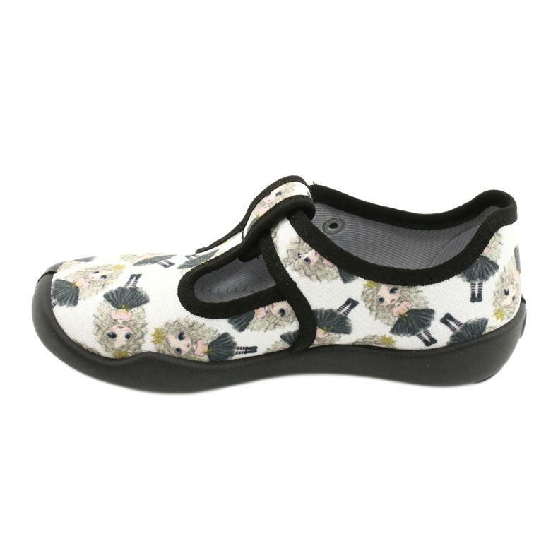 Befado dětské boty blanka princezna 115X007 černá ecru 2