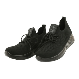 Nazouvací sportovní boty Evento 21TX02-3674 černé černá 2 Nazouvací sportovní boty Evento 21TX02-3674 černé černá 2