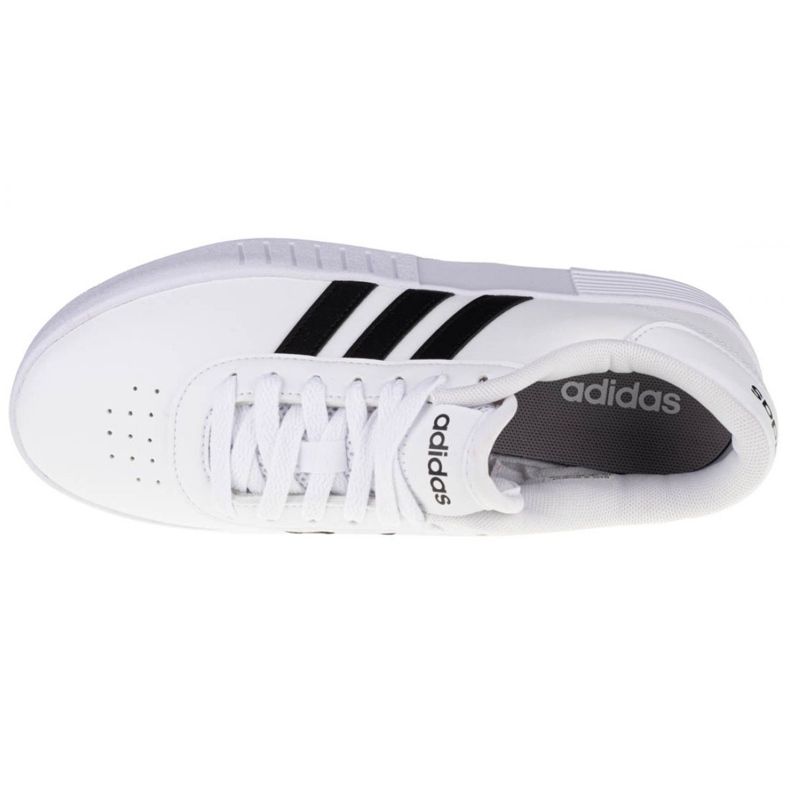 Boty Adidas Court Bold W FY7795 bílý námořnická modř 2