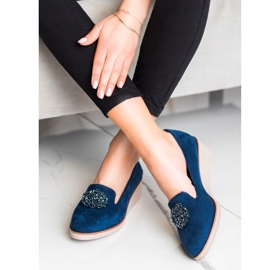 Elegantní pánové s dekorací VINCEZA námořnická modrá 1