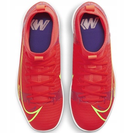 Kopačky Nike Mercurial Superfly 8 Academy Ic Junior CV0784 600 červený červený 1