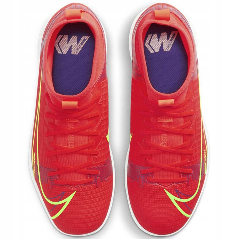 Kopačky Nike Mercurial Superfly 8 Academy Ic Junior CV0784 600 červený červený 1