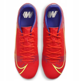 Kopačky Nike Mercurial Vapor 14 Academy FG / MG CU5691 600 červené červené 1