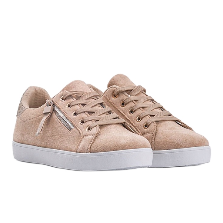 Paisley béžové trenéry béžový 1