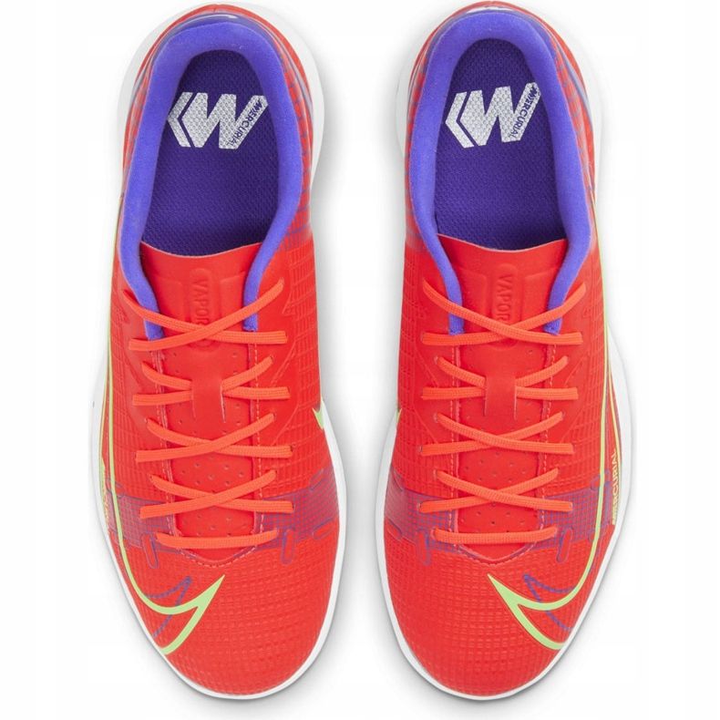 Kopačky Nike Mercurial Vapor 14 Academy Ic Junior CV0815 600 červené červené 1